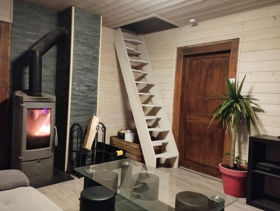 Chalet 8 Personnes + Grand Terrain Et Riviere Entremont Экстерьер фото