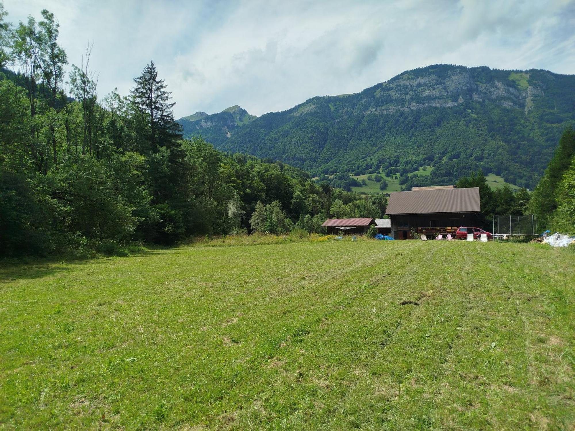 Вилла Chalet 8 Personnes + Grand Terrain Et Riviere Entremont Экстерьер фото